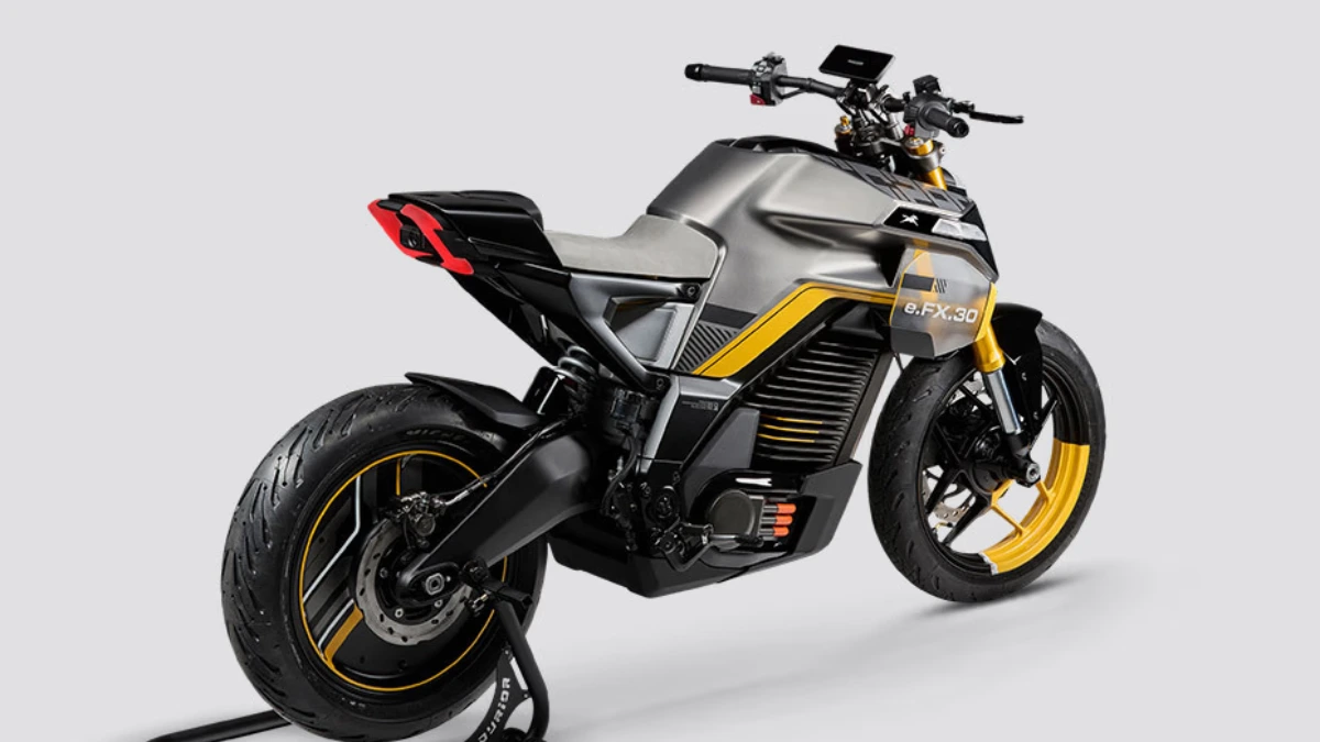 TVS eFX 3O Electric Motorcycle Concept